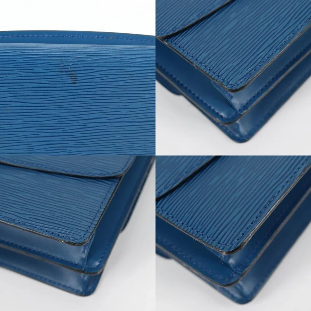 Louis Vuitton Epi Grenel Shoulder Bag Blue